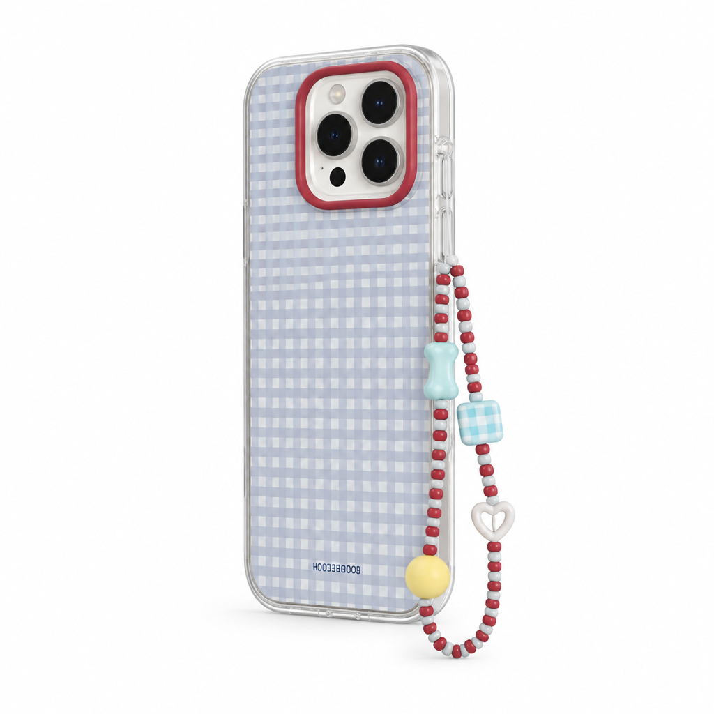 Checker Grid — Arcade — iPhone Case — side view