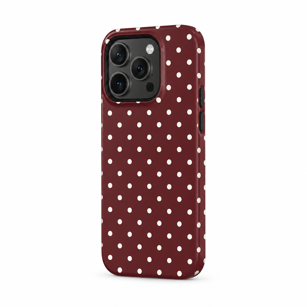 Dot Espresso — Bloom — iPhone Case — side view