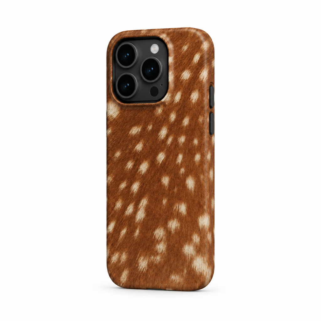 Dot Espresso — Canvas — iPhone Case — side view