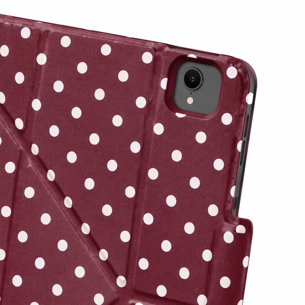 Quiet Dot — Cherry — iPad Case — details