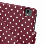 Quiet Dot — Cherry — iPad Case — details