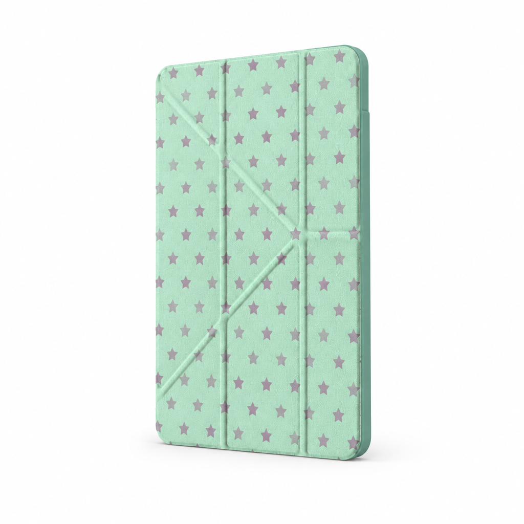 Star Field — Fern — iPad Case — side view