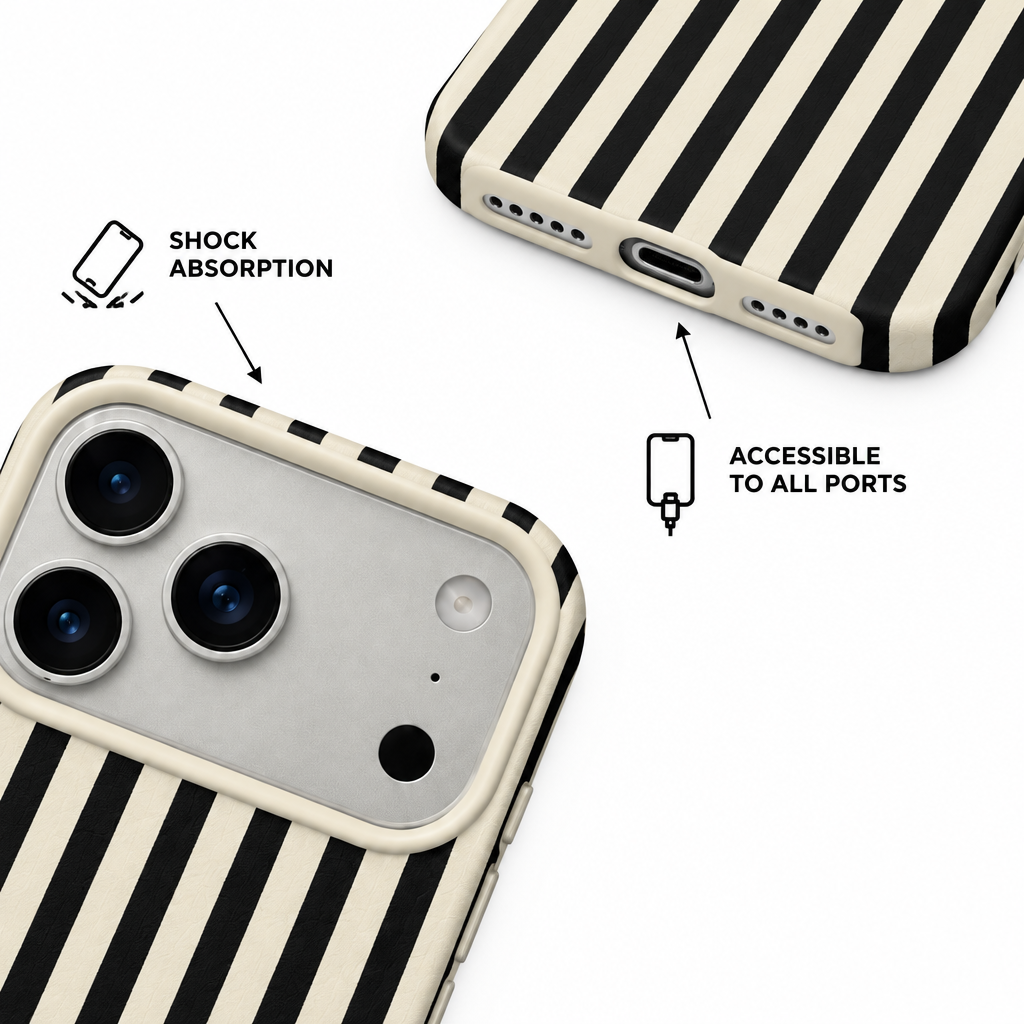 Parallel Play — Canvas — iPhone Case — details