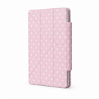 Quiet Dot — Blush — iPad Case — side view