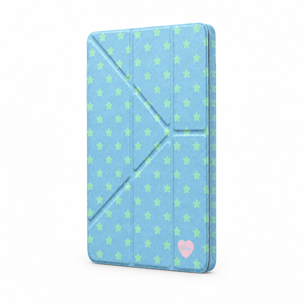 Star Field — Cobalt — iPad Case — side view