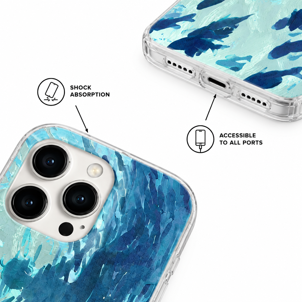 Ocean Postcard — Dusk — iPhone Case — details