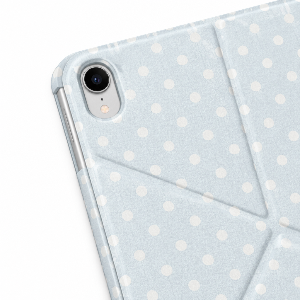 Quiet Dot — Cobalt — iPad Case — details