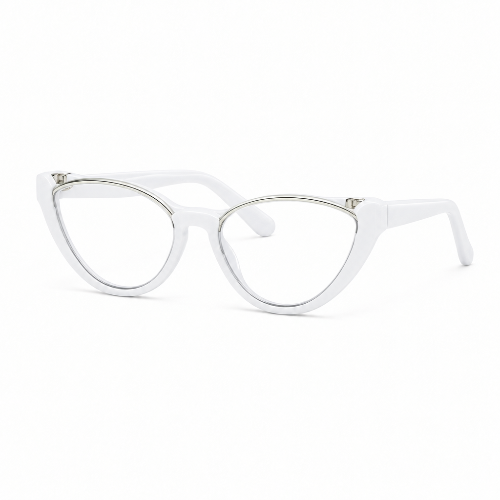 Half Moon — Chalk — Eyewear — side view