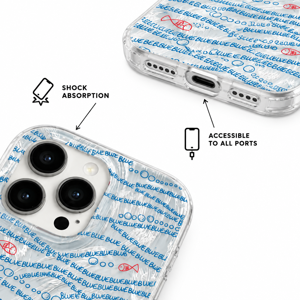 Ocean Postcard — Arcade — iPhone Case — details