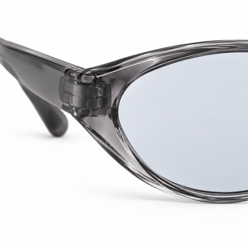 Y2K Oval — Ash — Eyewear — details