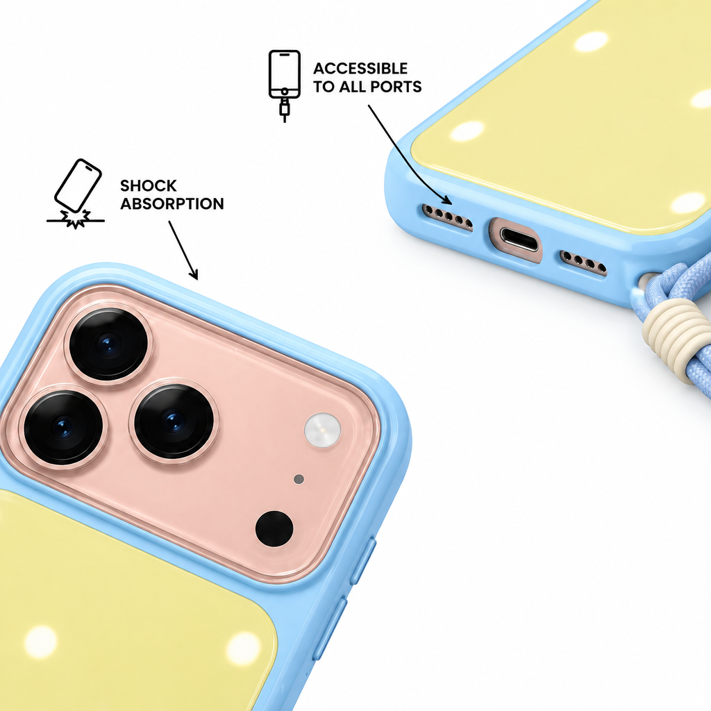 Color Dialogue — Canvas — iPhone Case — details