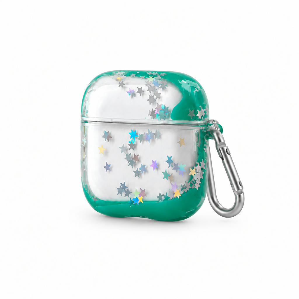 Liquid Drop — Afterglow — AirPods Case — side view