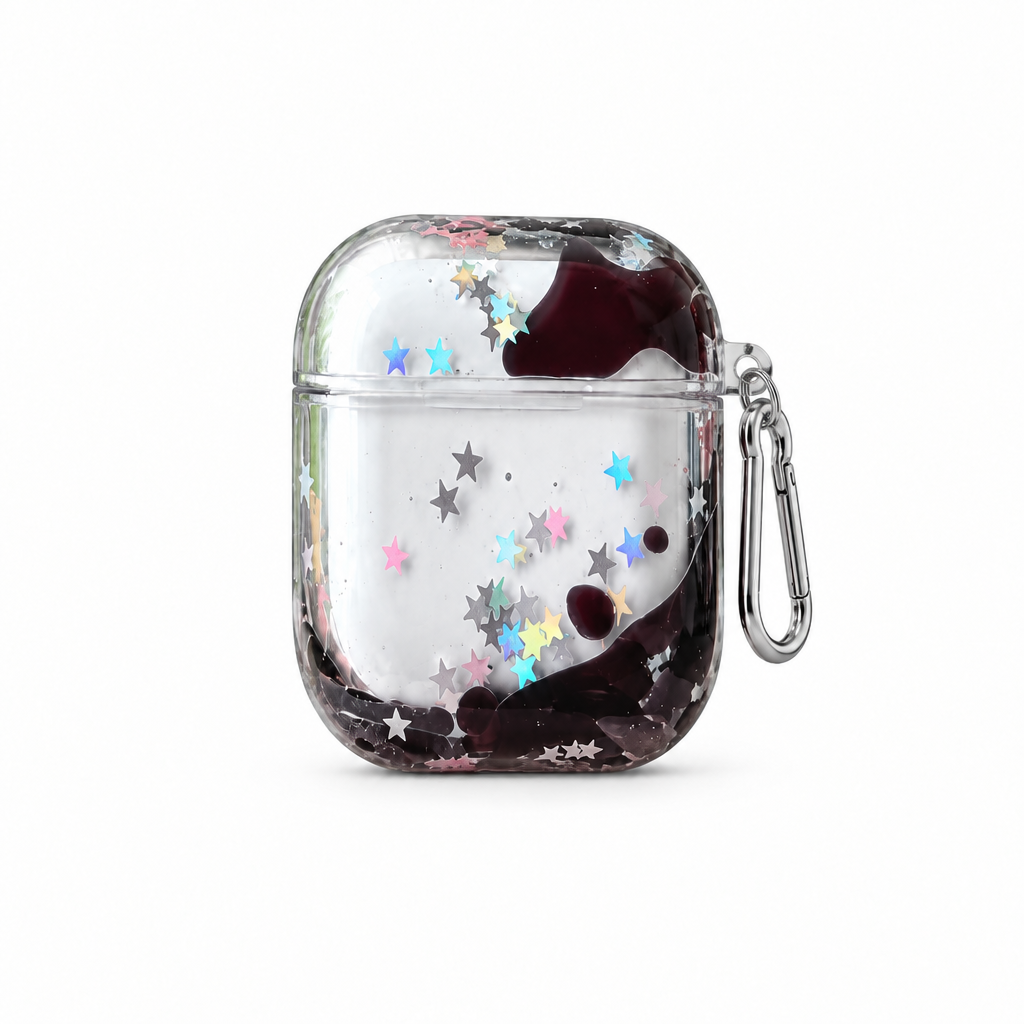 Liquid Drop — Aura — AirPods Case — side view