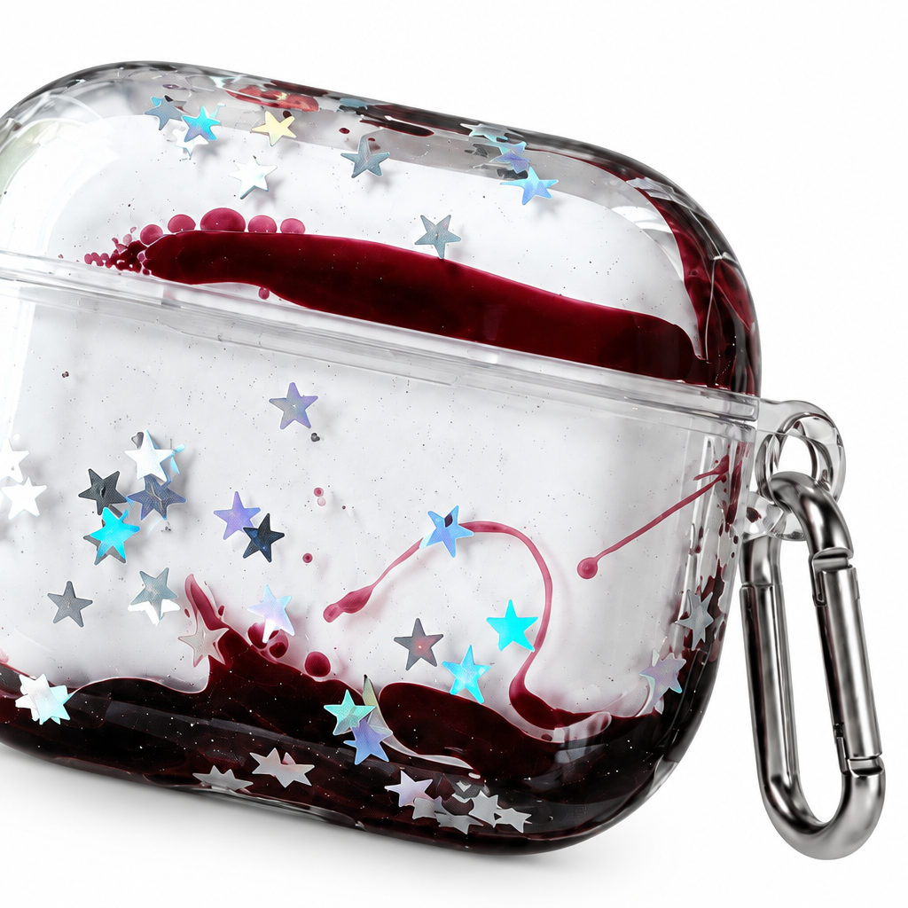 Liquid Drop — Canvas — AirPods Case — details