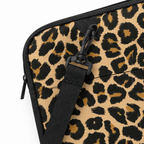 Leopard Carry — Afterglow — MacBook Sleeve — details