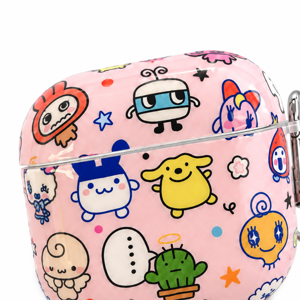 Cartoon Pink — Afterglow — AirPods Case — details